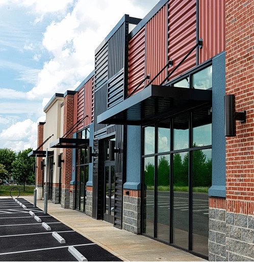 Small business storefront, highlighting smart access solutions designed for retail and local businesses