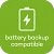 Battery Backup Compatible