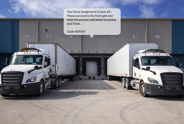 Warehouse inventory scanner display